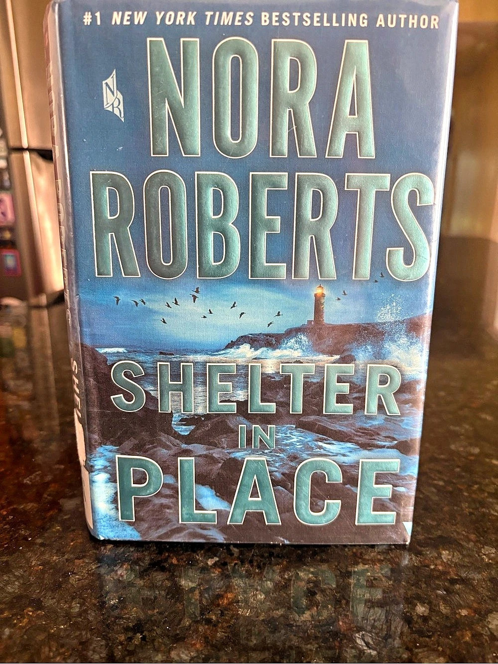 Book-Nora Robert’s Shelter in Place Hardcover Book
